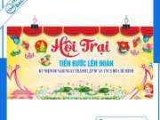 Tổng hợp 25+ mẫu backdrop hội trại đẹp, sáng tạo