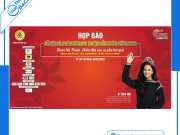 16 Mẫu Backdrop Họp Báo Ấn Tượng, Chuyên Nghiệp