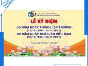 33+ Mẫu Backdrop Kỷ Niệm Thành Lập Trường Đẹp, Trang Trọng