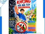 Tổng hợp 21+ mẫu poster phòng chống ma túy đẹp miễn phí (Vector/PSD)