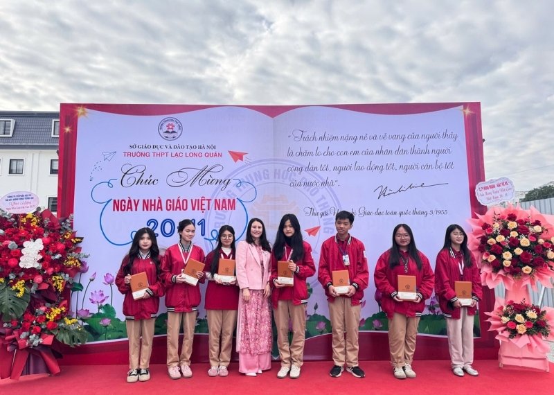 Background 20/11 trường THPT