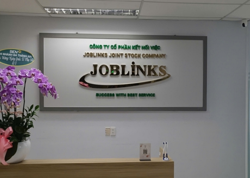 V&aacute;ch logo c&ocirc;ng ty Joblinks