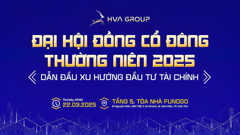 Mẫu backdrop đại hội cổ đ&ocirc;ng HVA Ground