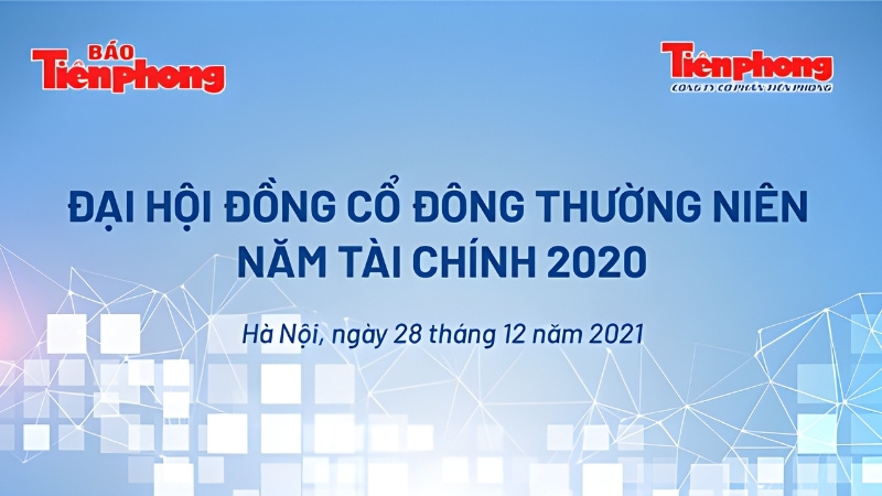 Mẫu backdrop đại hội cổ đ&ocirc;ng t&agrave;i ch&iacute;nh