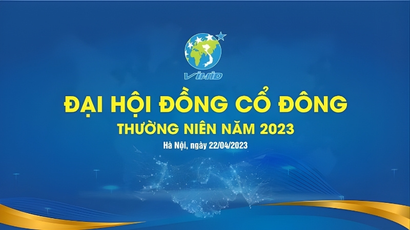 Mẫu backdrop đại hội cổ đ&ocirc;ng thường ni&ecirc;n