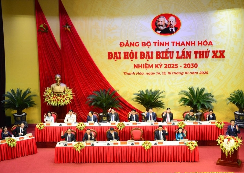 Backdrop đại hội Đảng tỉnh Thanh H&oacute;a