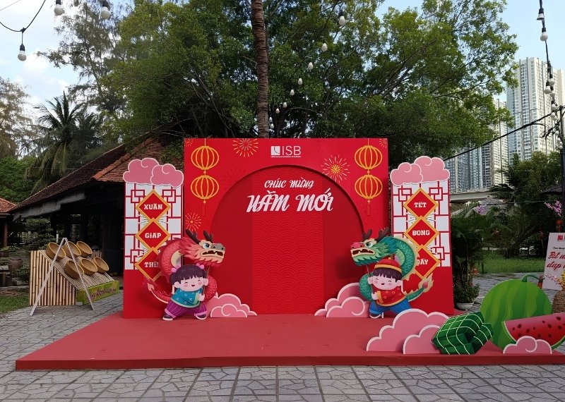 Backdrop formex ch&uacute;c mừng năm mới