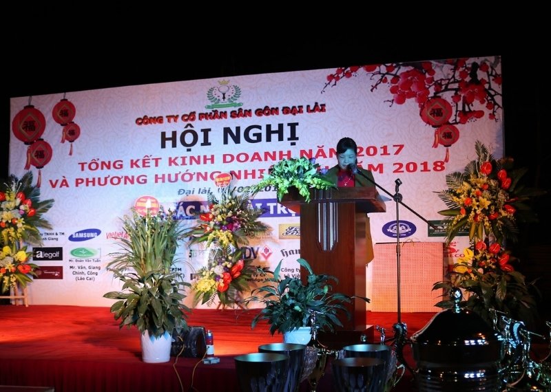 Backdrop hội nghị tổng kết kinh doanh