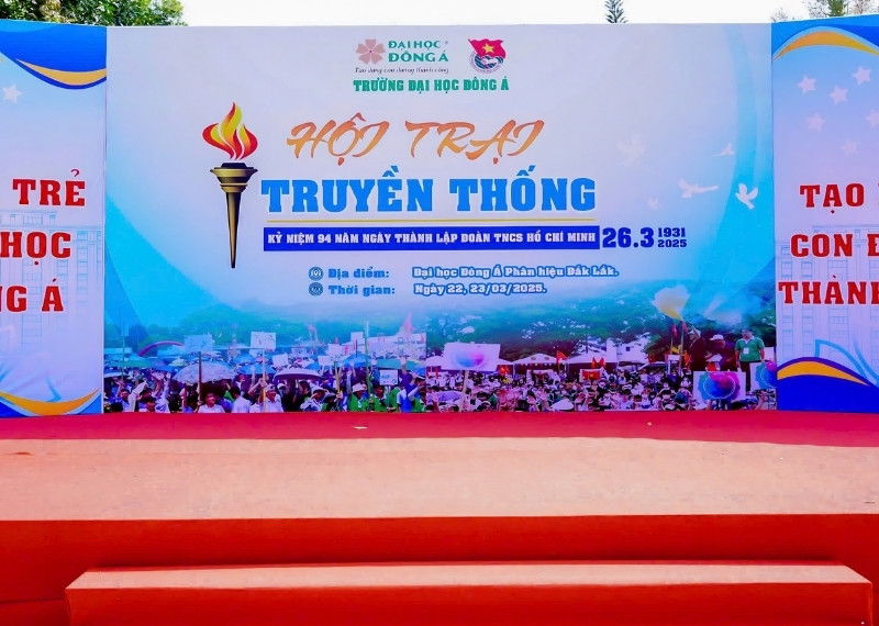 Backdrop hội trại 26/3