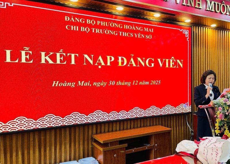 Backdrop lễ kết nạp Đảng Y&ecirc;n Sở