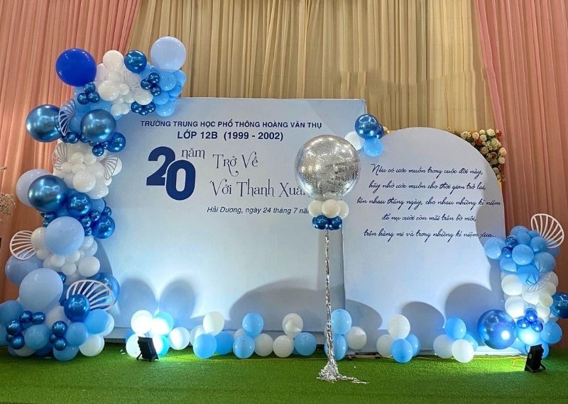 backdrop kỷ niệm ra trường THPT