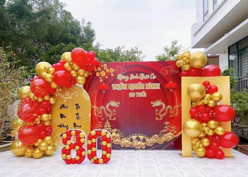 Phông mừng 80 tuổi