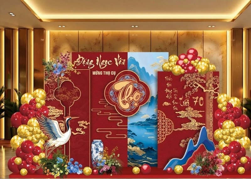 phông nền mừng thọ đẹp