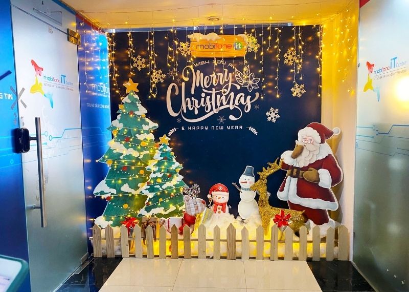 Background gi&aacute;ng sinh đẹp