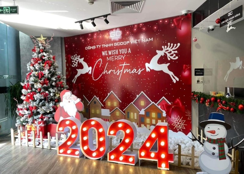 Background gi&aacute;ng sinh GCoop