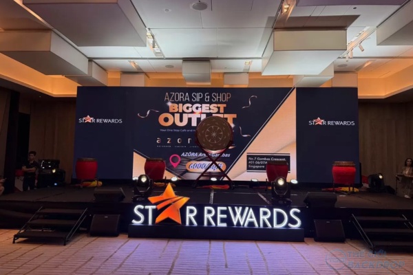 Backdrop s&acirc;n khấu Star Rewards