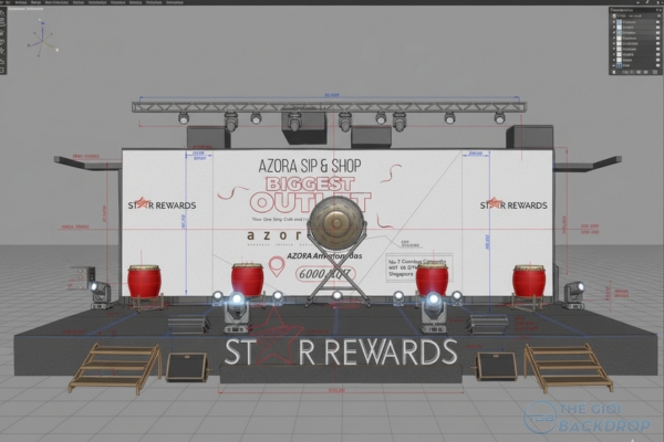 Nguy&ecirc;n tắc thiết kế backdrop s&acirc;n khấu