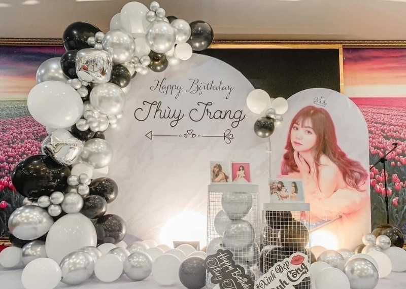 Background sinh nhật s&aacute;ng tạo