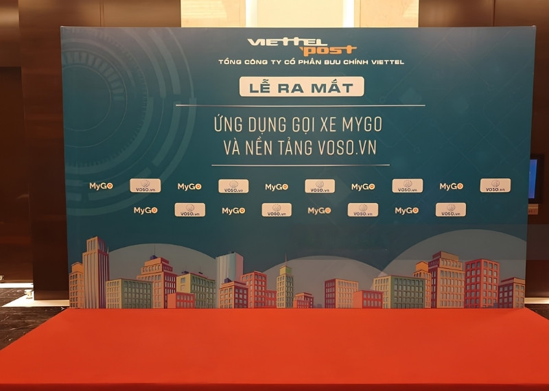 Backdrop sự kiện bằng bạt Hiflex
