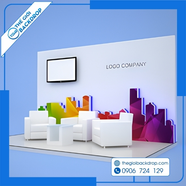 99+ mẫu background, backdrop talkshow đẹp, chuyên nghiệp