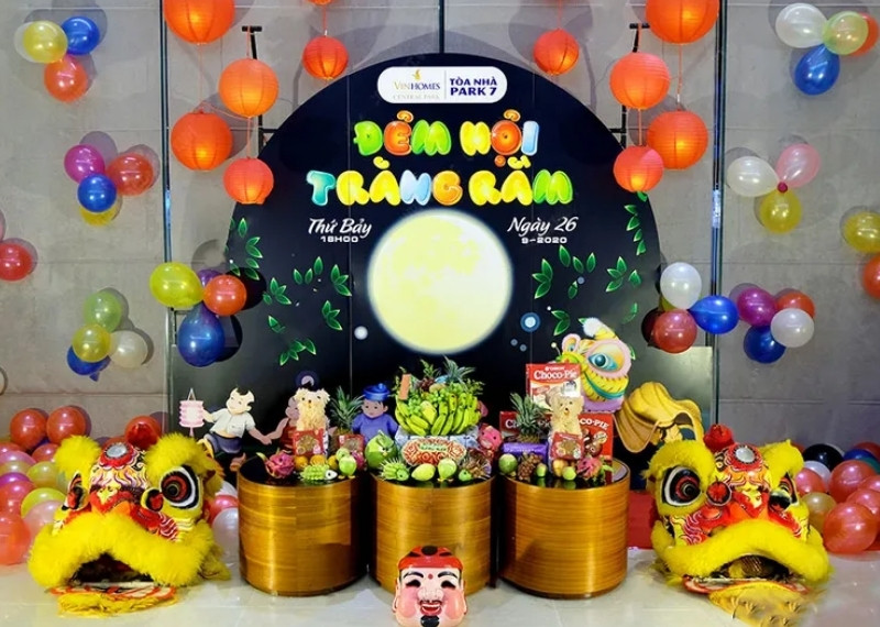 Backdrop Trung Thu VinHome