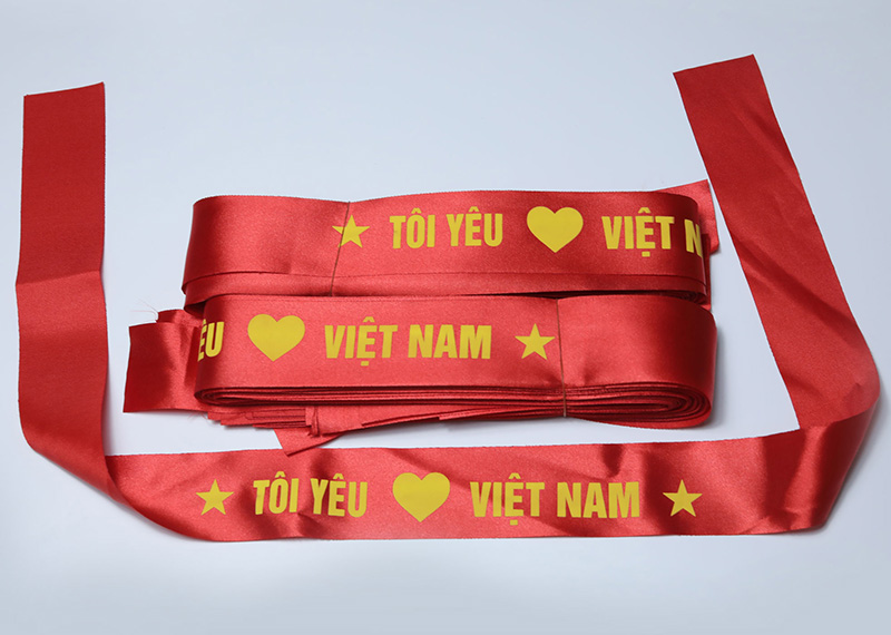 Mẫu băng r&ocirc;n đeo đầu cổ vũ Việt Nam