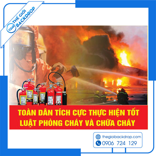 13 Mẫu Băng Rôn Phòng Cháy Chữa Cháy Bảo Đảm An Toàn Cháy Nổ