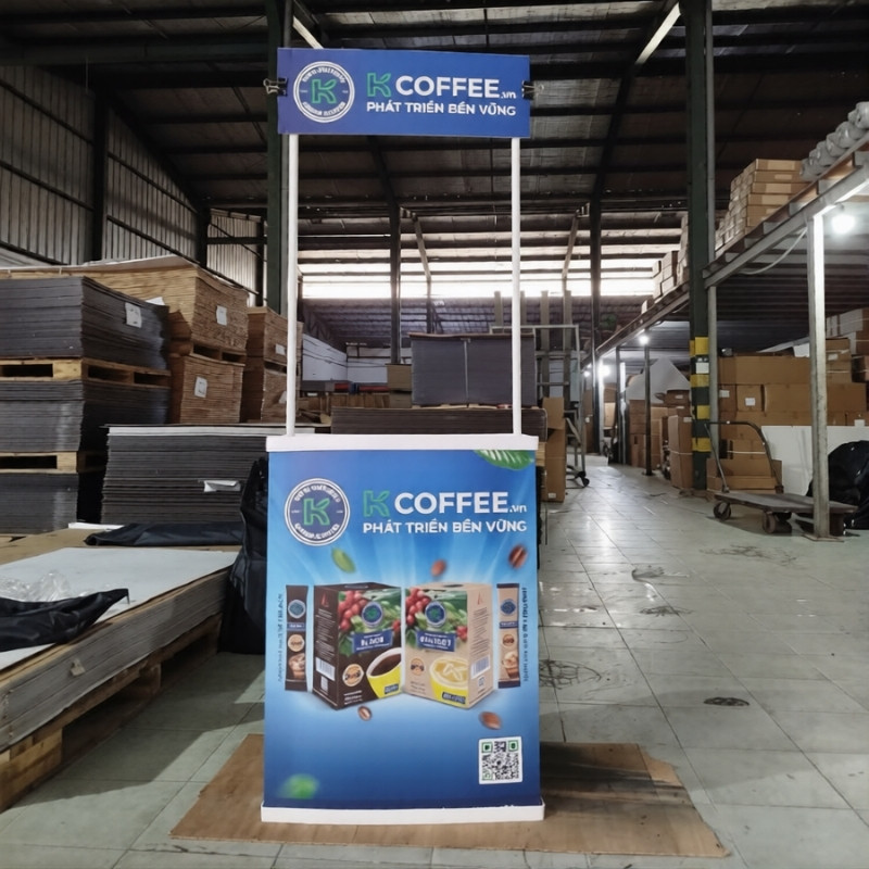 Booth sampling K Coffee