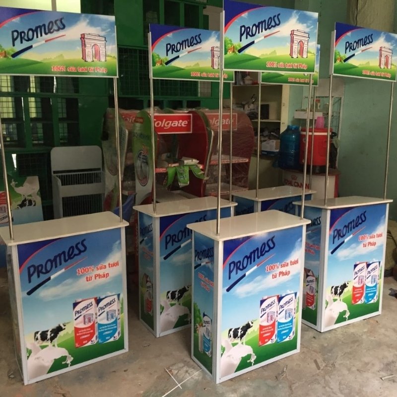 booth sampling Promess