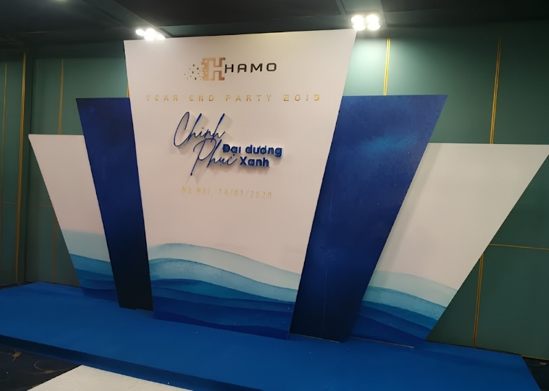 Backdrop bồi formex