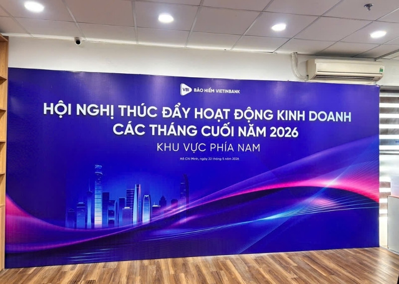 Backdrop hội nghị VietinBank
