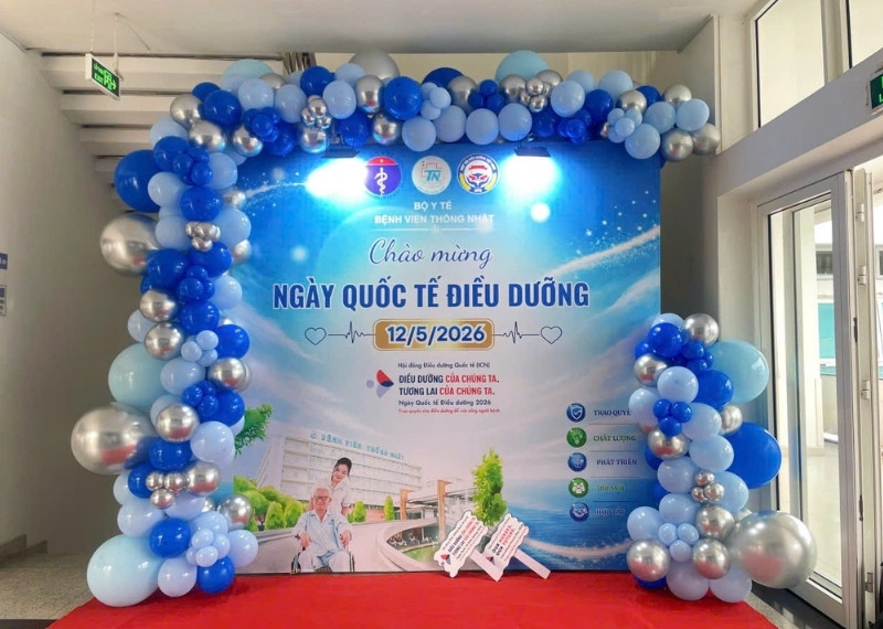 Backdrop ng&agrave;y quốc tế điều dưỡng