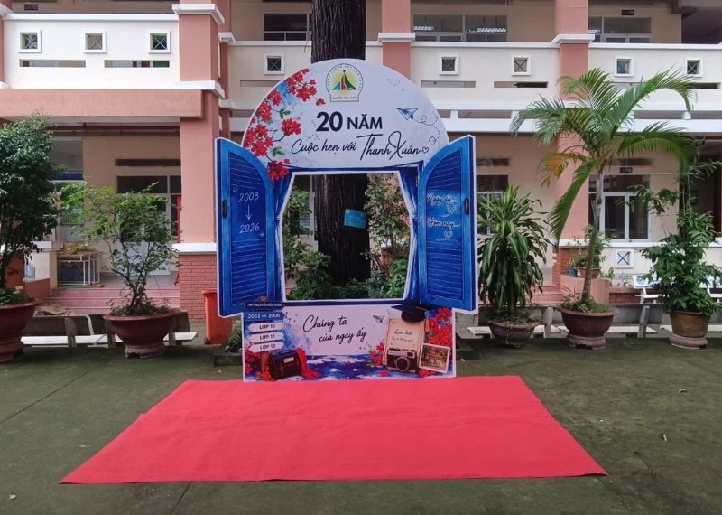 Backdrop formex check in cho sự kiện