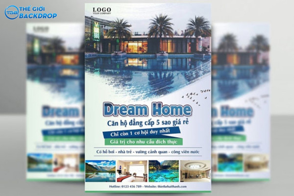 Poster bất động sản cao cấp