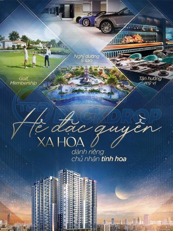 Poster bất động sản sang trọng