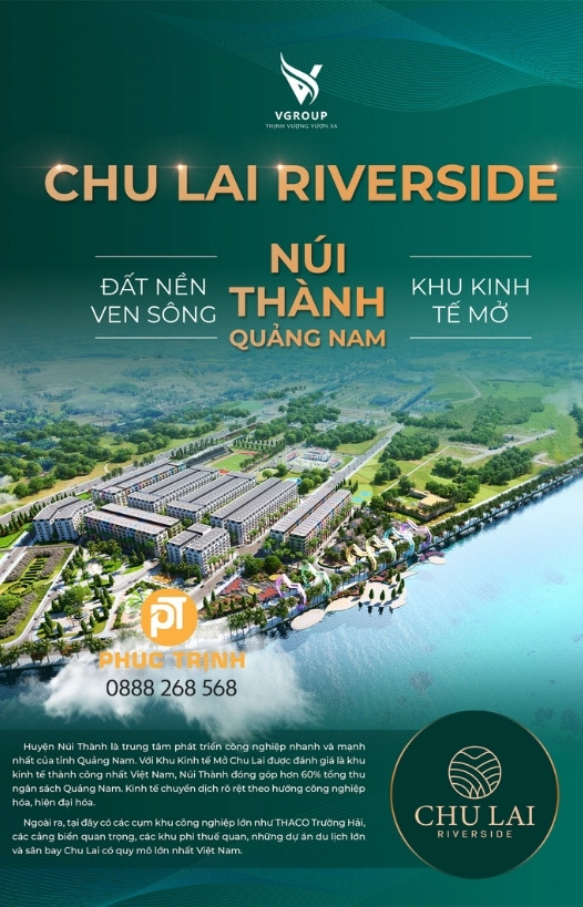 Poster dự &aacute;n Chu Lai Riverside