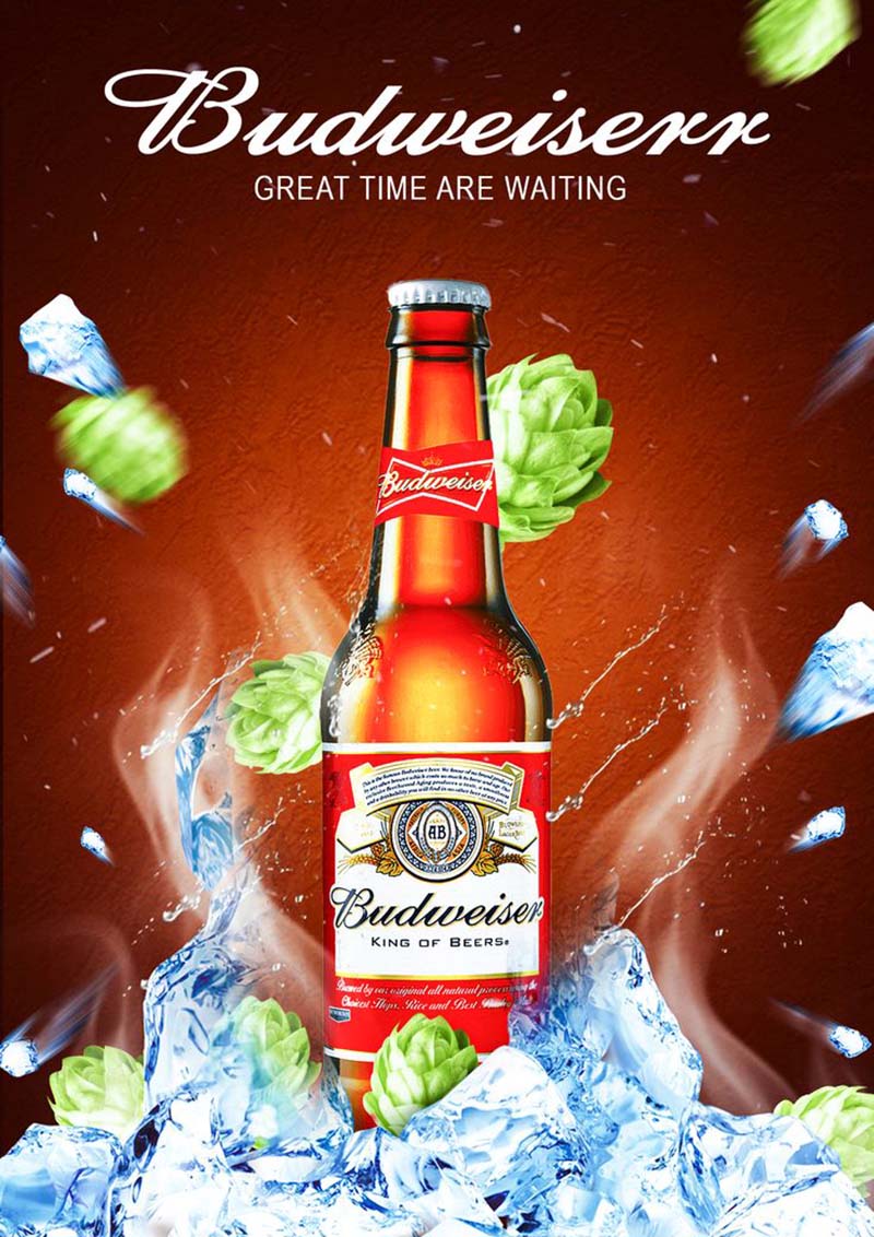 Poster bia Budweiserr