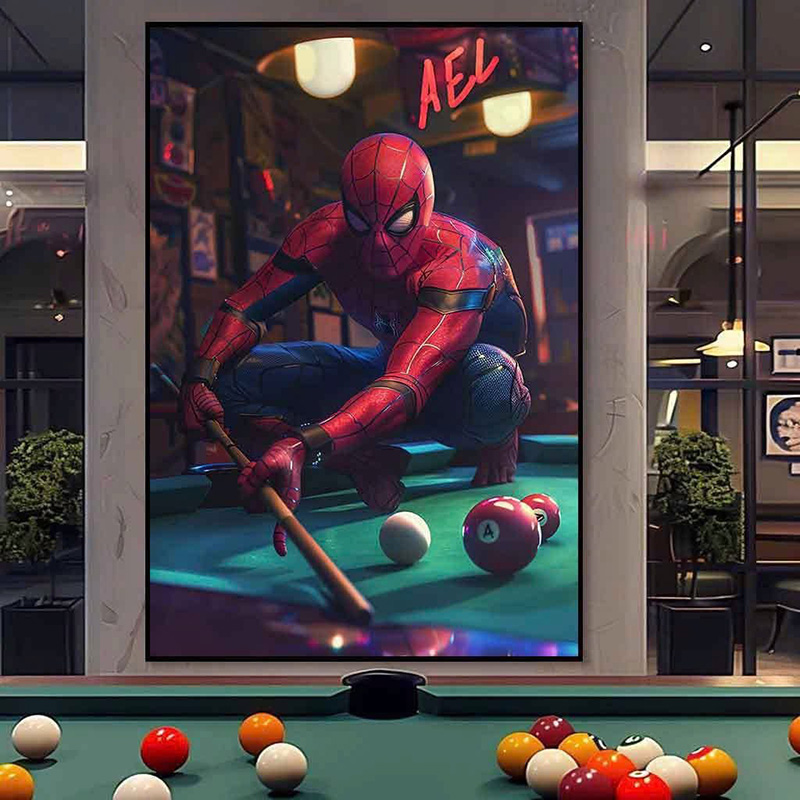 Poster bida nghệ thuật d&aacute;n tường