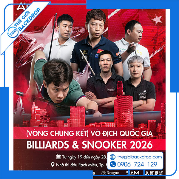 29+ Mẫu Poster Bida Đẹp Và Bảng Giá In Ấn Tại TPHCM