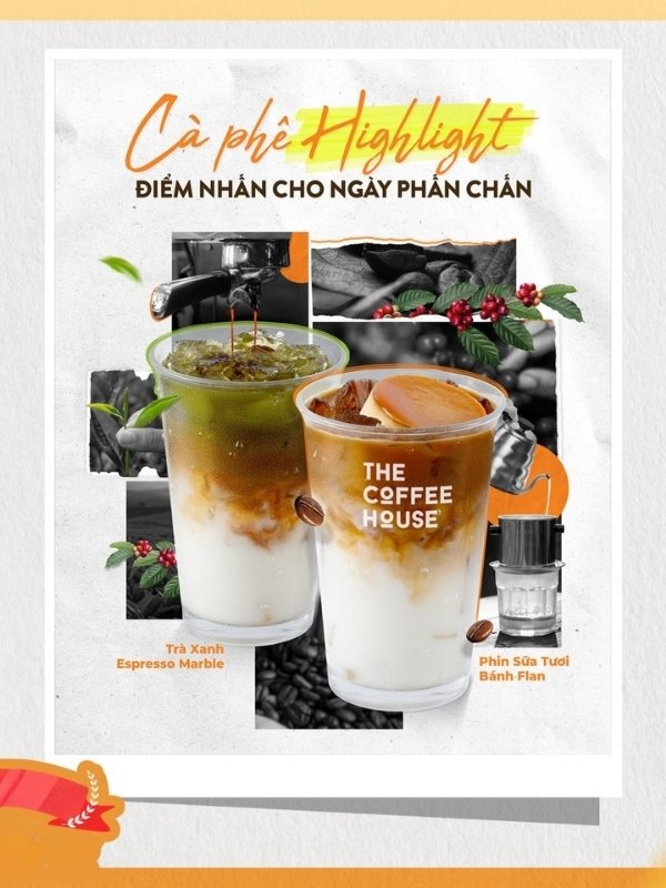 Poster cafe highlight của The Coffee House