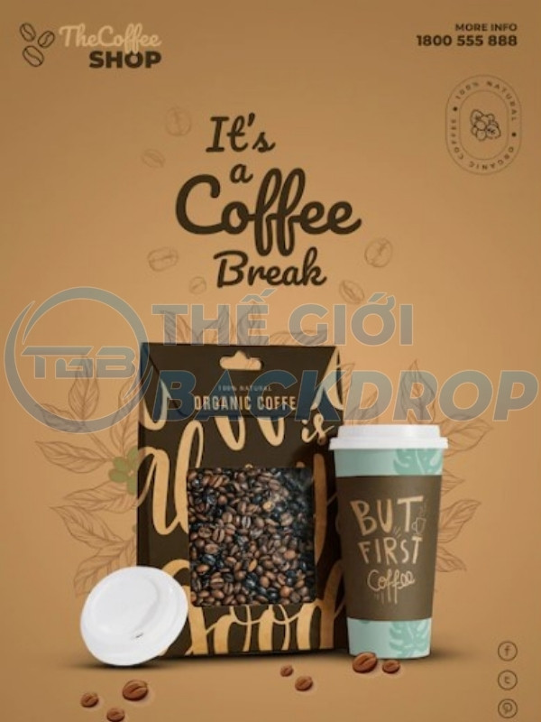 Poster the coffee shop