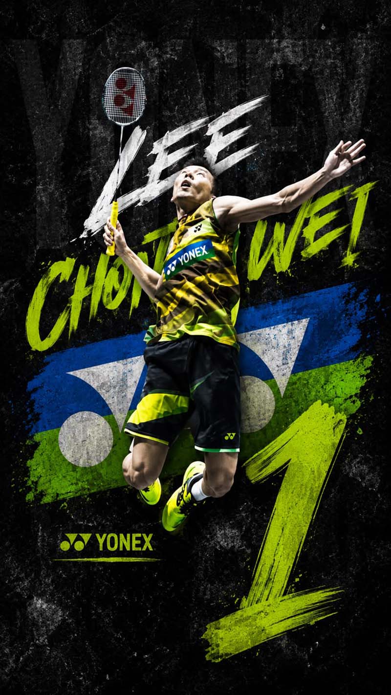 Poster vận động vi&ecirc;n Lee Chong Wei