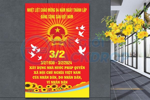 Poster thành lập Đảng Cộng Sản Việt Nam
