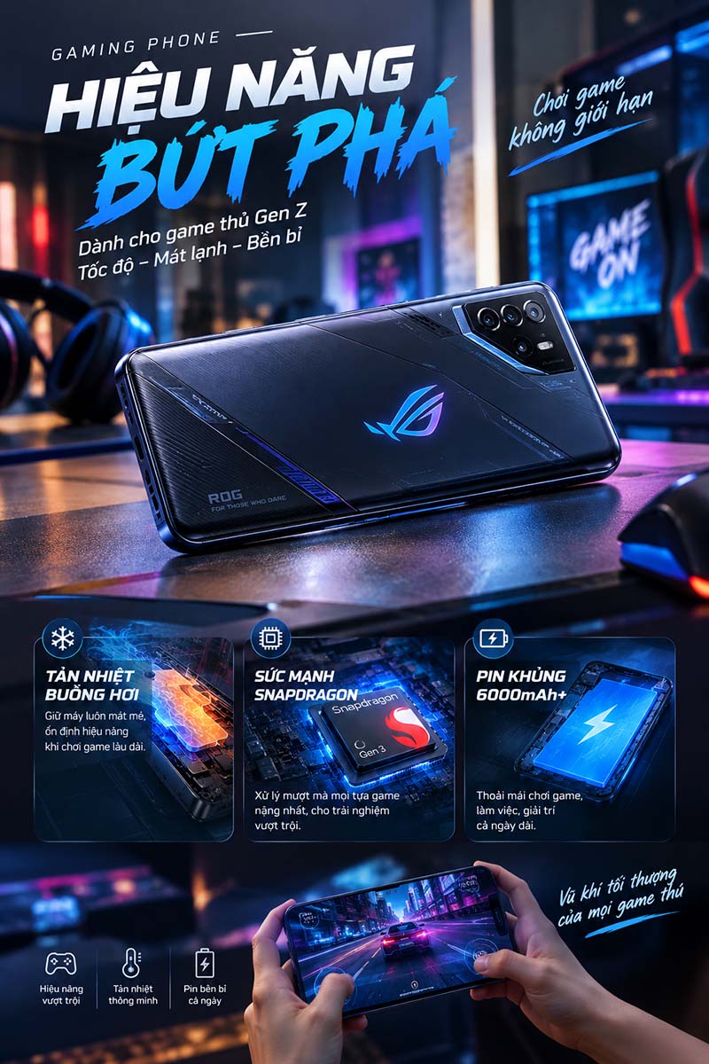 Poster Gaming Phone