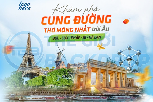 Poster du lịch châu âu