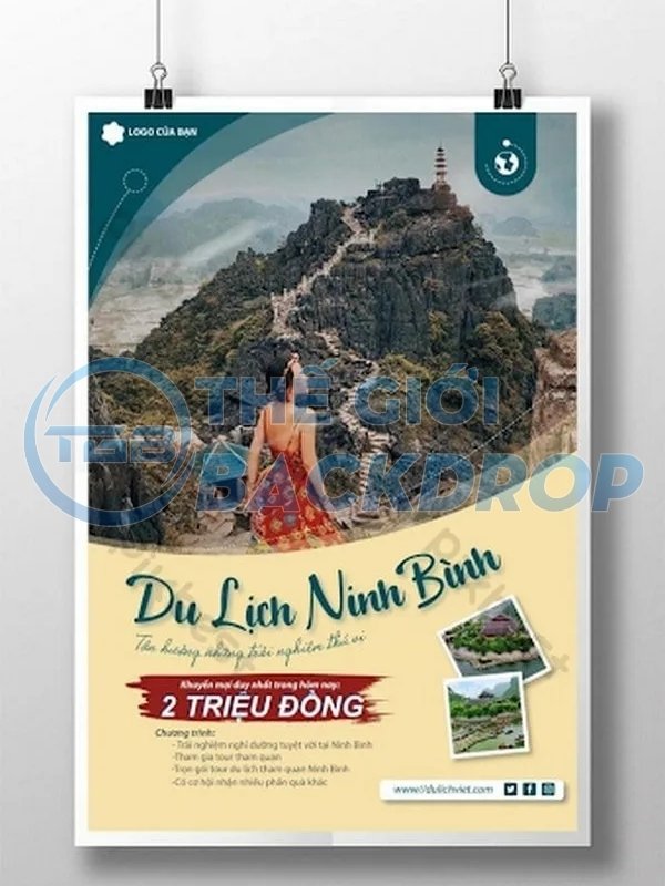 Poster du lịch Ninh Bình