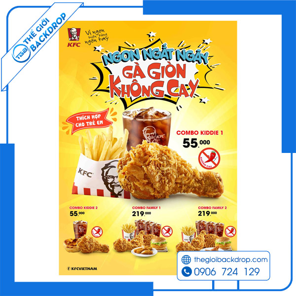 15+ Mẫu Poster Gà Rán Ấn Tượng, Đẹp, Thu Hút Khách Hàng