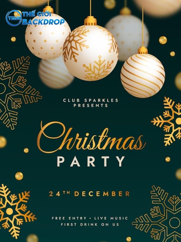 Poster Christmas party