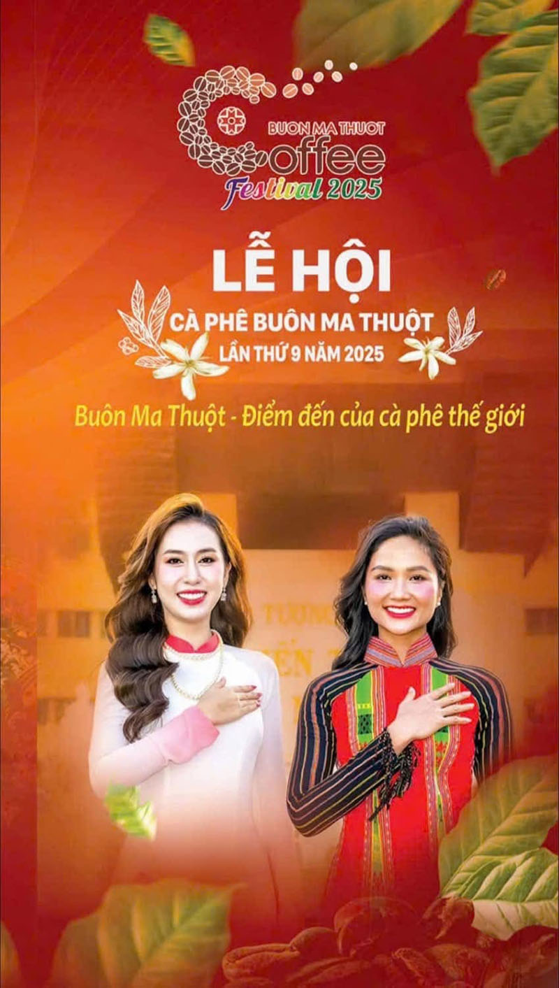 Poster lễ hội Buôn Mê Thuột