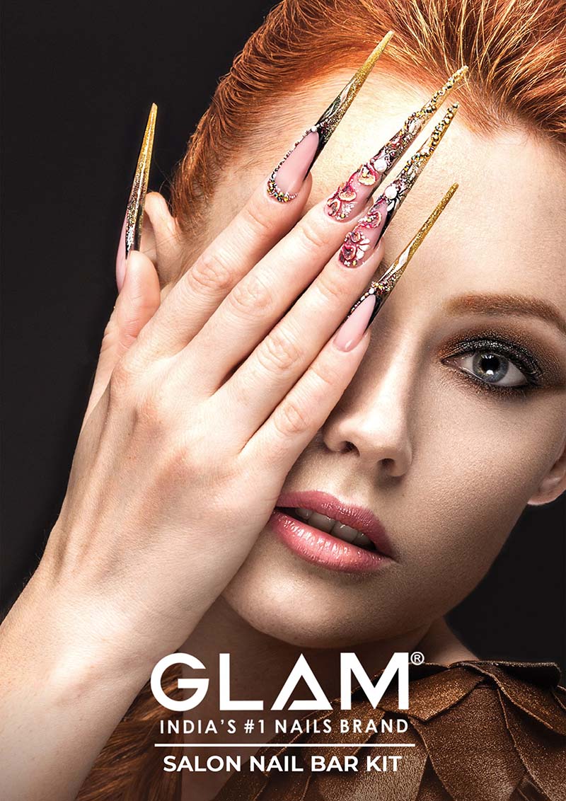 Mẫu poster Glam Nails